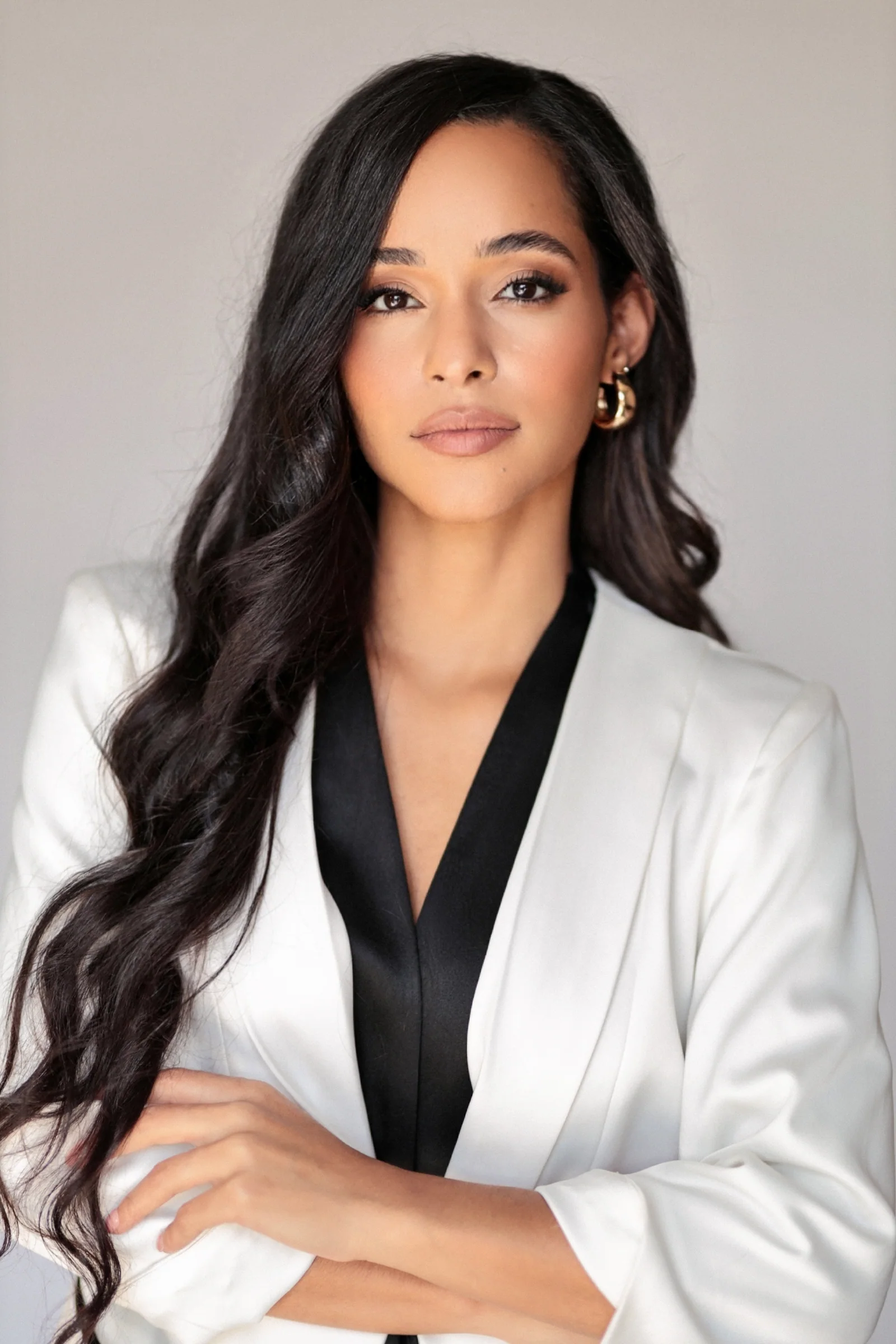 Dr Bello Alvarez in a white coat